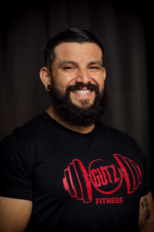 Martin, NASM certified personal trainer and owner of Gutz Fitness